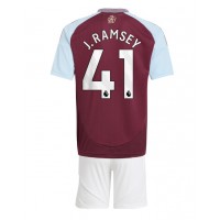 Aston Villa Jacob Ramsey #41 Koti Peliasu Lasten 2024-25 Lyhythihainen (+ Lyhyet housut)